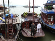 Our personal boat Ha Long Bay